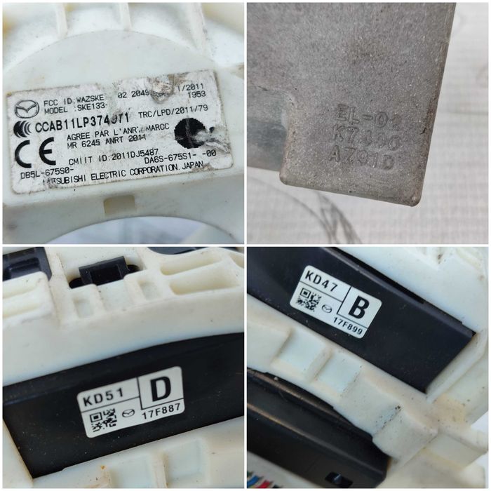 Ansamblu manete comenzi volan Mazda 3 KD5117F887 2015 / [2013-2019] / (5B3)
