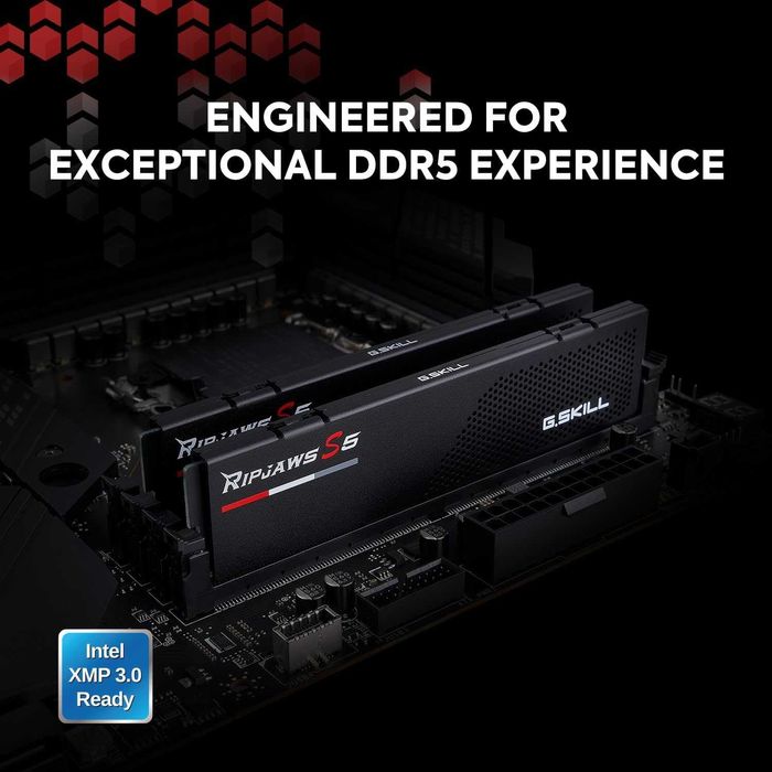 G.SKILL Ripjaws S5 32GB (2x16GB) DDR5 6400MHz CL32 low profile (33mm)