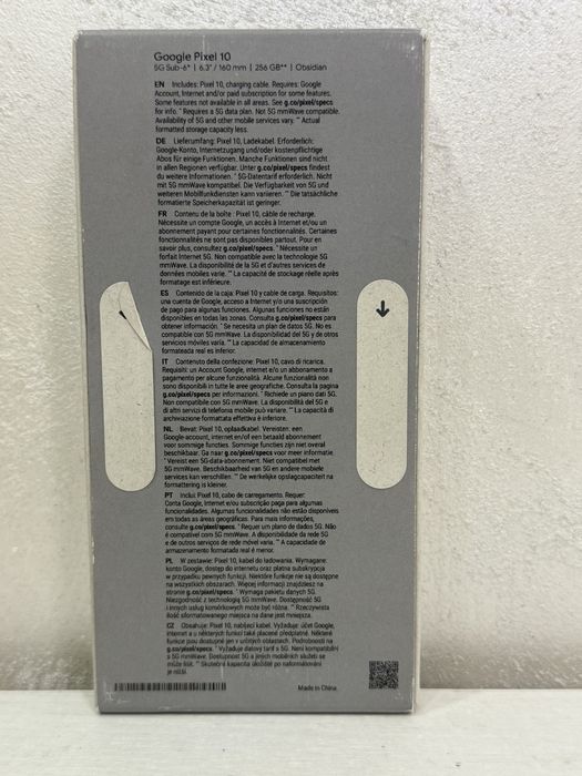 Google Pixel 10 256gb Obsidian sigilat !