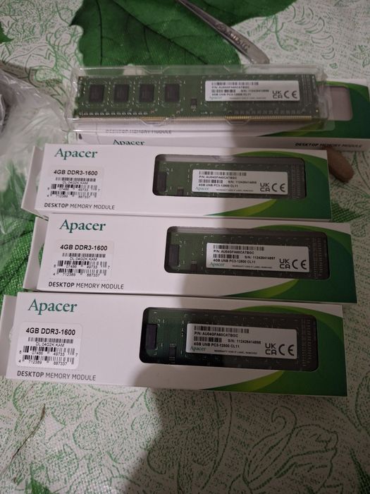 Оперативная память Apacer DDR-3 DIMM 4Gb