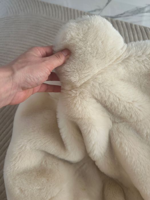 Beanbag deosebit din blanita crem