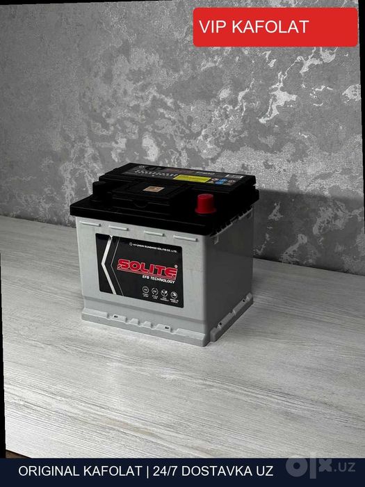 Solite 60Ah 560CCA Jentra Nexia 3 akkumulyator kafolat