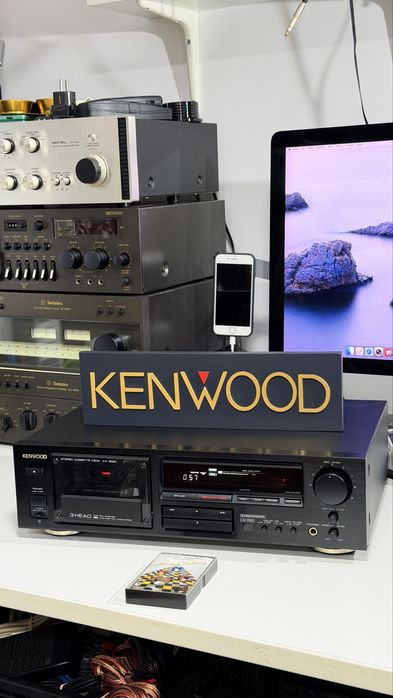 KENWOOD KX-4520 – 3 HEAD, closed loop Dual CAPSTAN, auto BIAS, DOLBY B/C, HX PRO, METAL ,sunet calitativ, Servisat