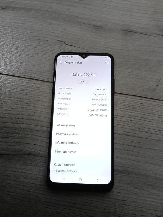 Samsung Galaxy A22 5G 64GB stare excelentă