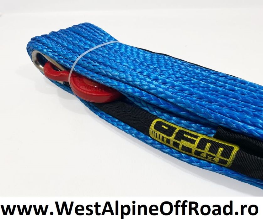 PLASMA SINTETICA troliu auto 10 MM X 28 Metri cu CARLIG