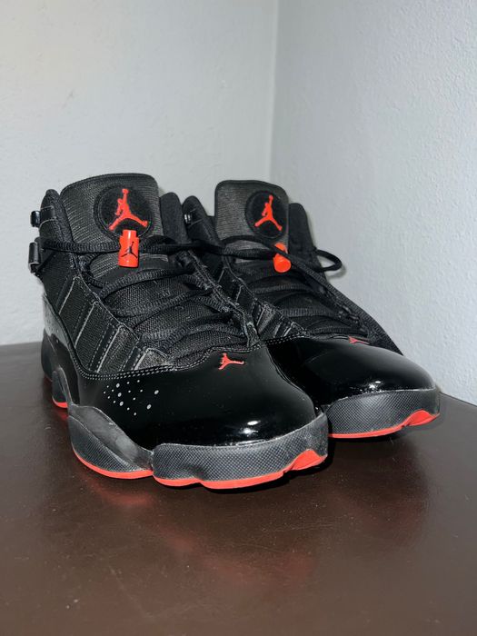 Jordan 6 rings BLACK INFRARED