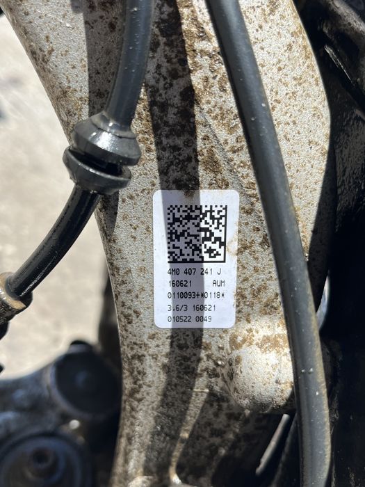 Fuzeta / Fuzete Audi Q7 4M