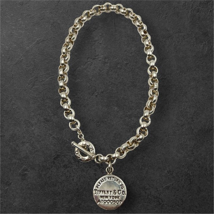 Сребърно колие Tiffany & Co