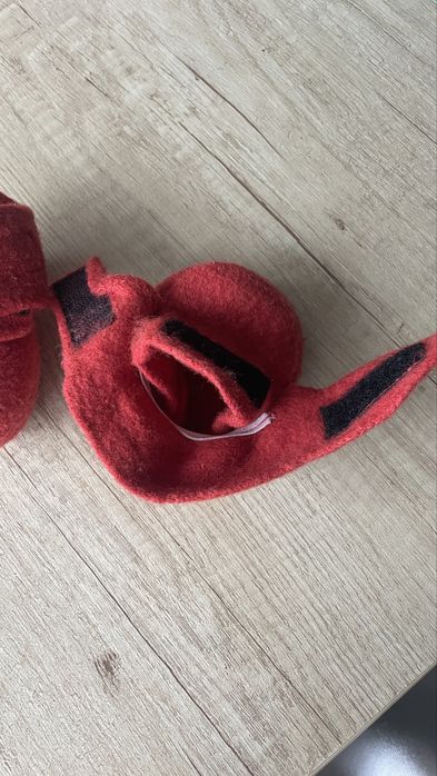 Botosei Disana talpa 9 cm - lana merinos bordo