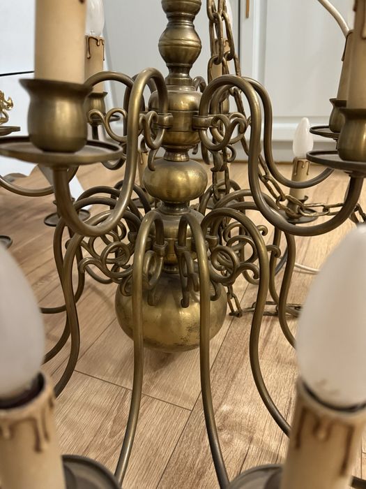 Candelabru mare din bronz