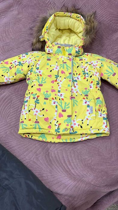 зимний комбинезон для девочки