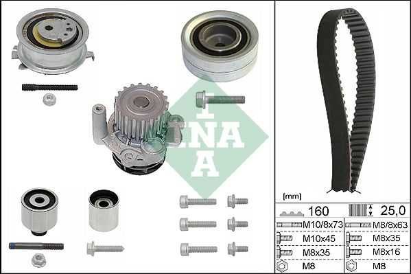 Curea Distributie + Pompa apa Schaeffler INA