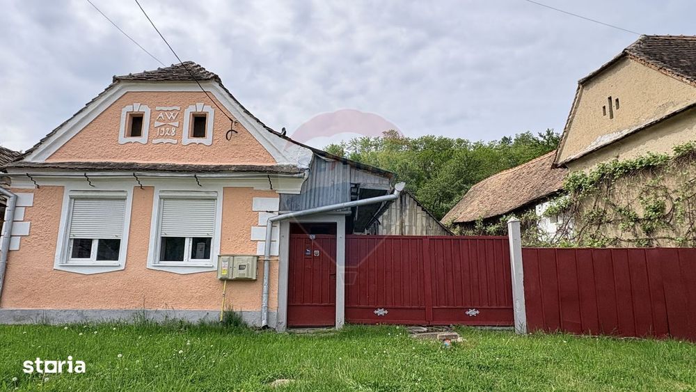 Casă Rustică in Richis, zona buna, grădina cu panorama