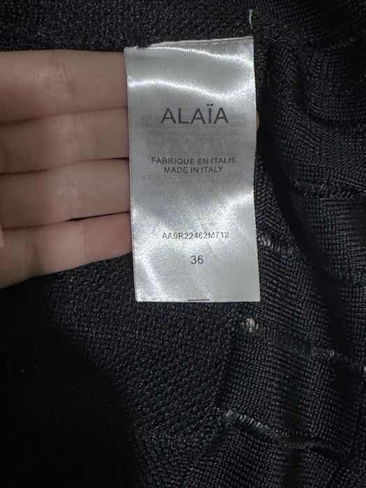Платье Alaïa черные. XS/S размер 36