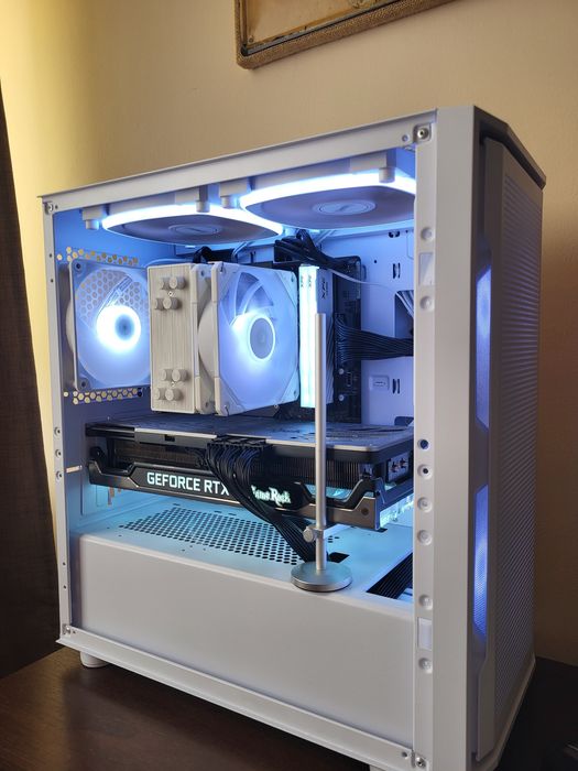 Корпус Cougar Uniface MINI rgb white белый