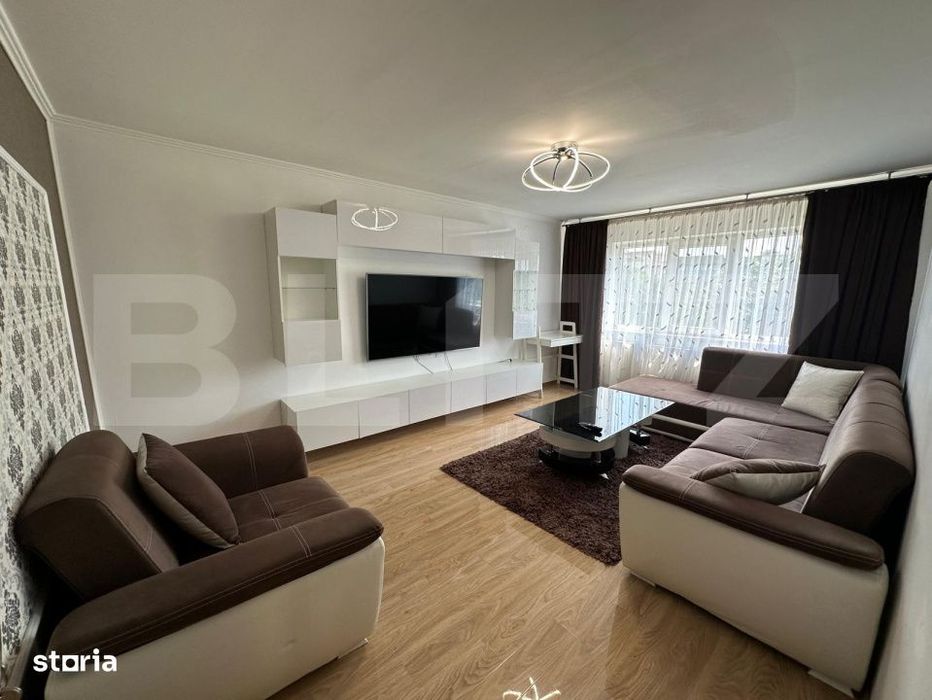 Apartament 3 camere, 68 mp, zona Lic. Tudor Arghezi — fotografia 1