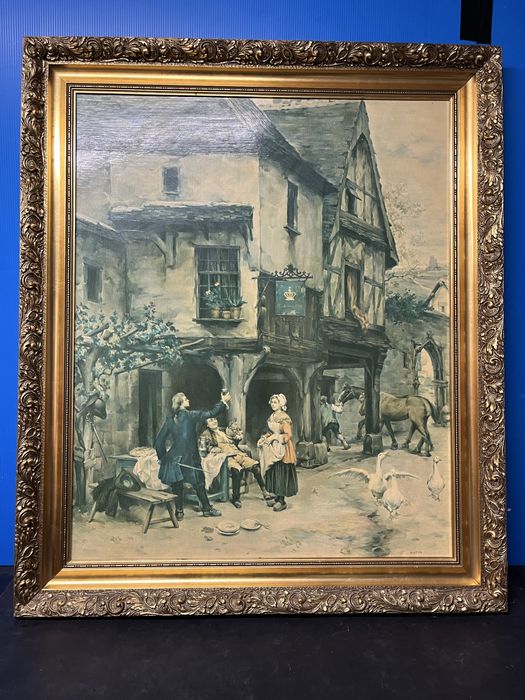 Офсетова литография по мотиви на Пиер Утен