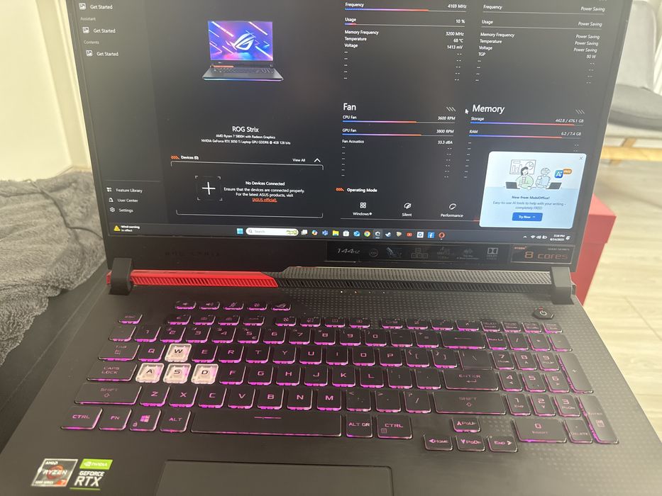 Vand laptop Asus ROG STRIX