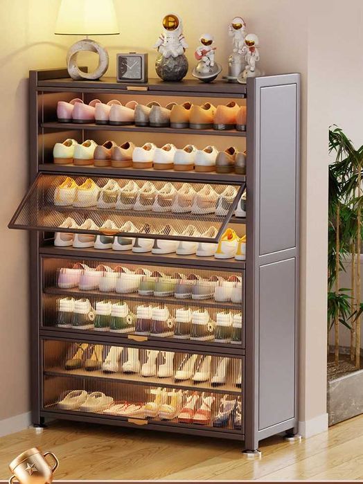 Zamonaviy po‘lat oyoq kiyim shkafi koridor va kirish joyi uchun