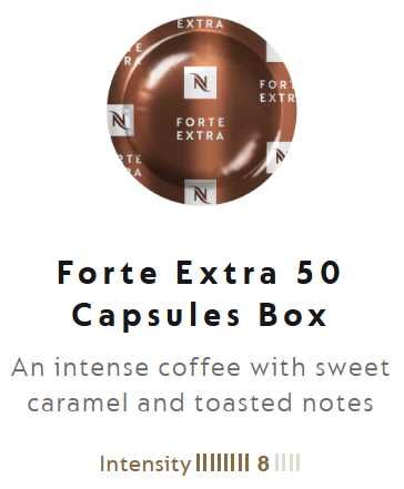 Неспресо ПРО Nespresso Professional кафе капсули в кутии по 50 броя капсули