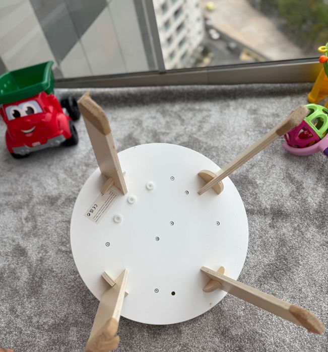 Măsuță de lemn - activități copii