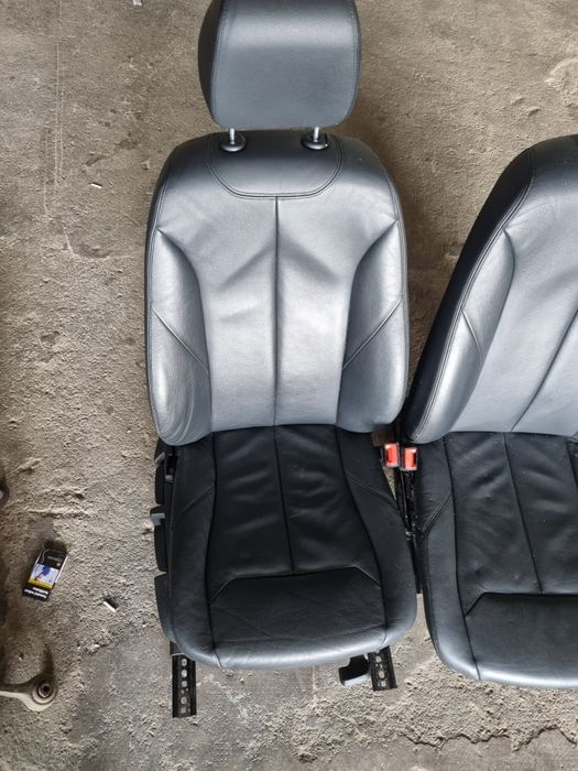 Interior piele neagra cu încălzire bmw f30
