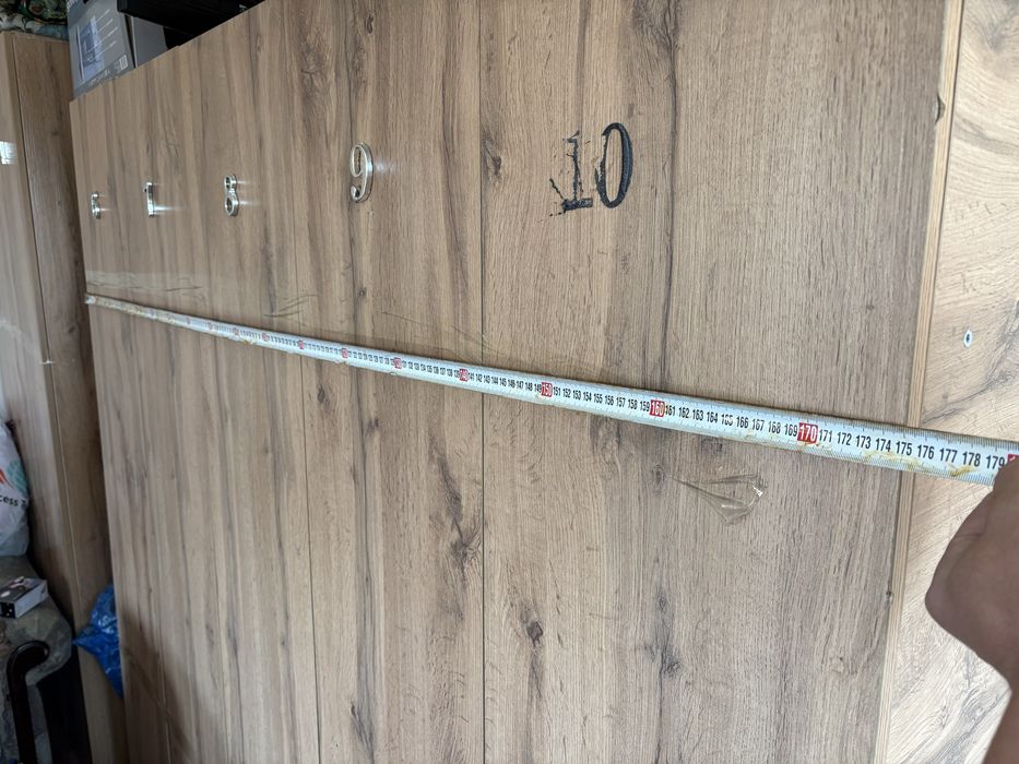 Шкаф 1 секция, 5 шкафчиков