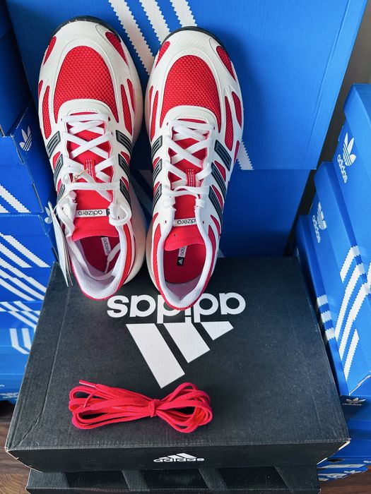 *Чисто Нови* Adidas Adizero Aruku *Cloud White & Pure Ruby*