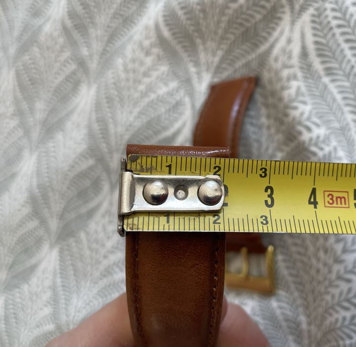 Curea piele maro ceas