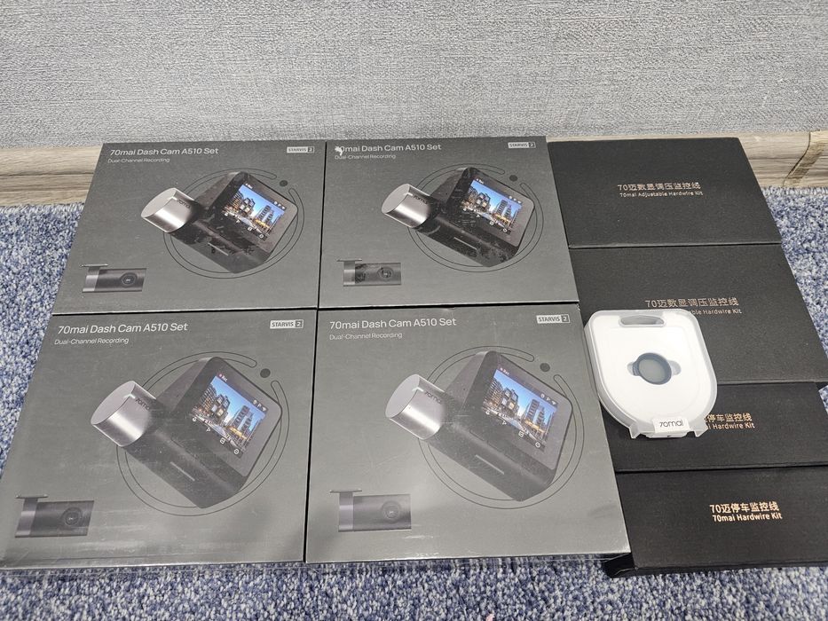Видеорегистратор 70mai A510-1+задняя камера RC11, запечатанные