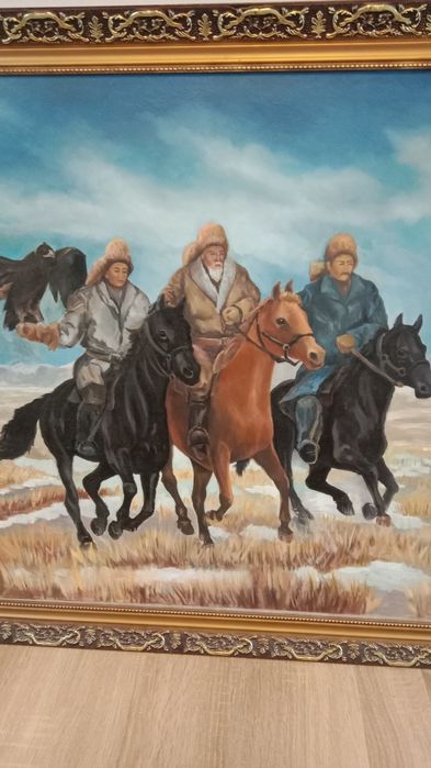 Картина ,, Всадники,, продам
