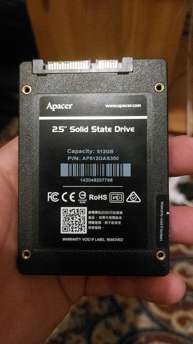 SSD 512GB Apacer
