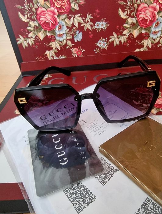 Ochelari Gucci new model, saculet, etichetă