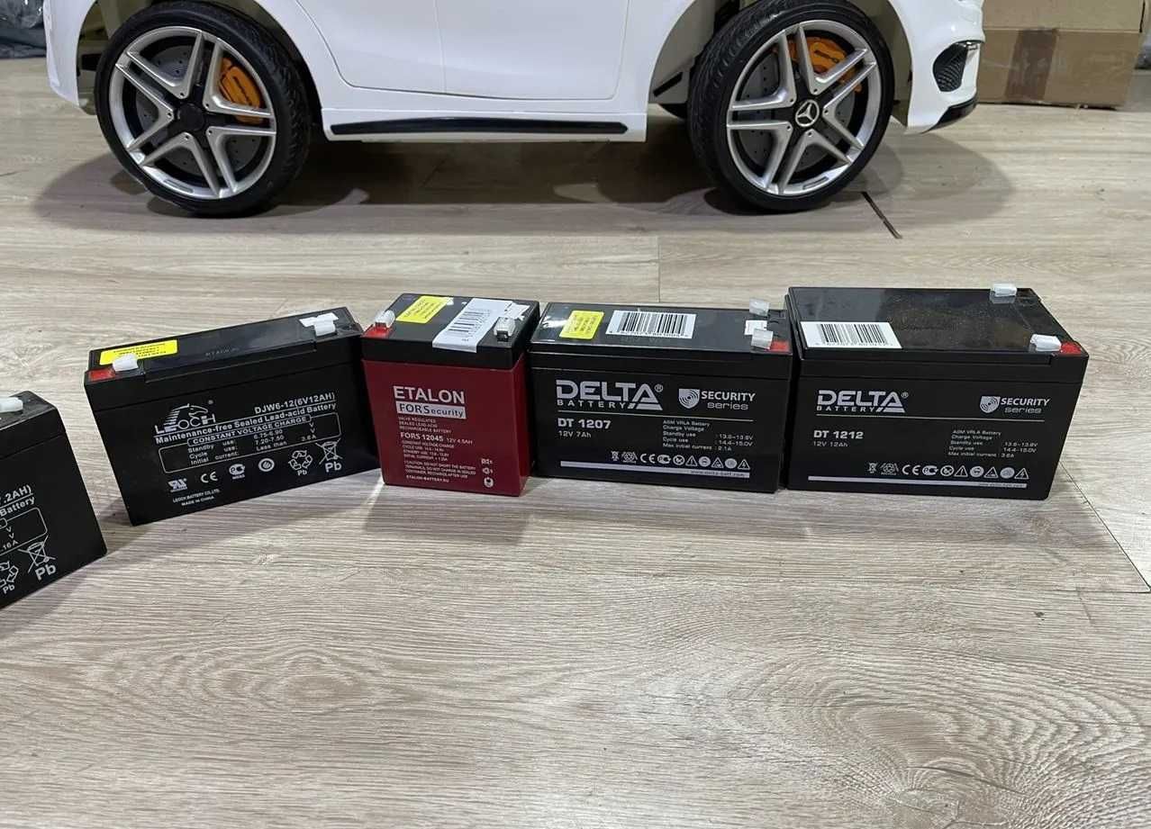 Аккумулятор для детского электромобиля Мерседес, BMW, Лексус, Тойота ...