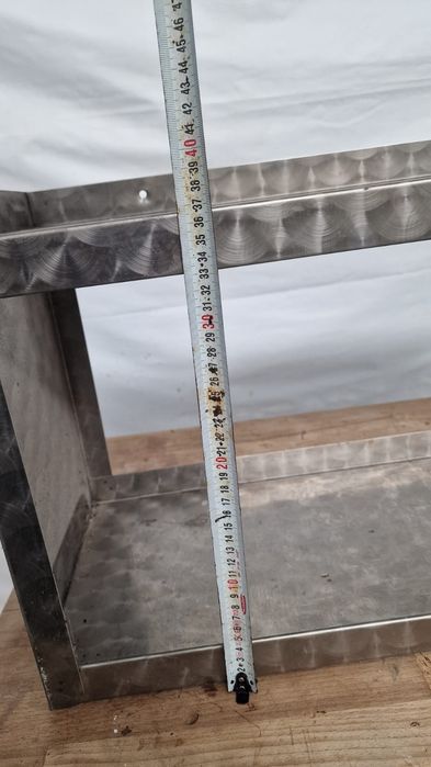 Рафт / полица за стена изцяло от неръждаема стомана