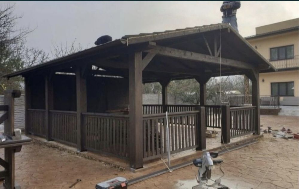 Vând foișoare terase pergole Magazii de depozitare