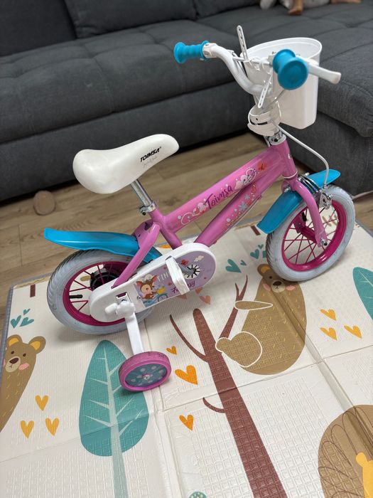 Bicicletă copii roți ajutătoare