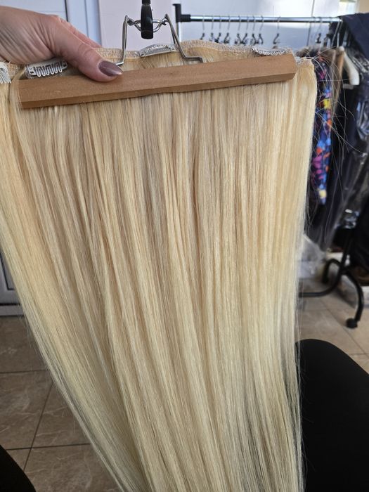 Естествена руса коса