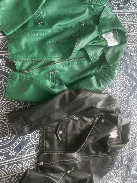 Кож. якета на Bershka