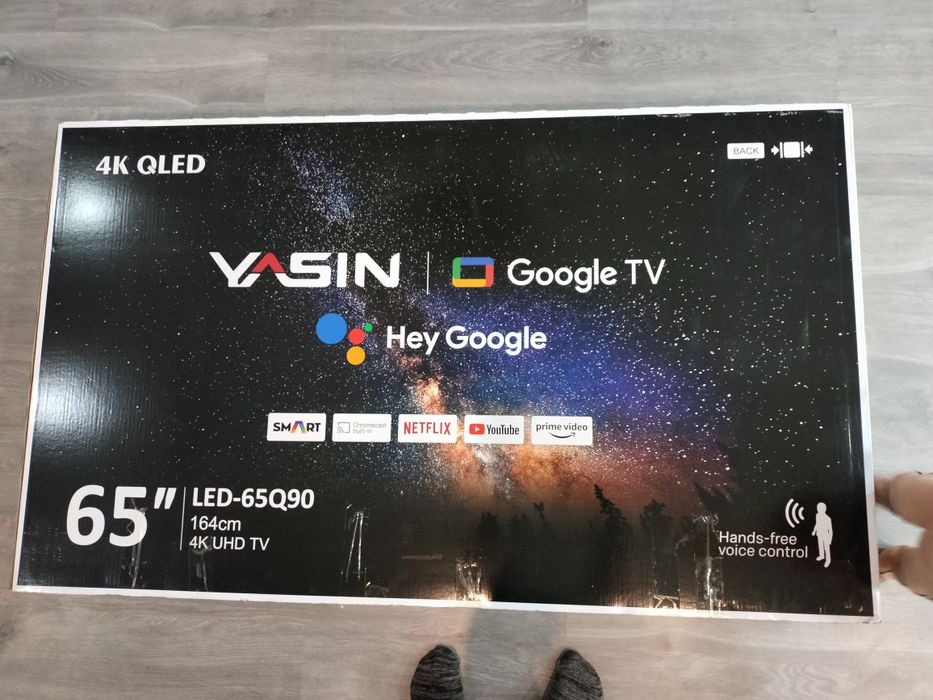 Ясин телевизор диагональ 164 ( 4К )