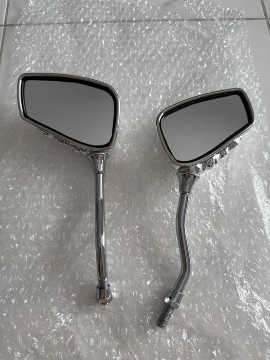 Set oglinzi cromate noi moto / chopper universale