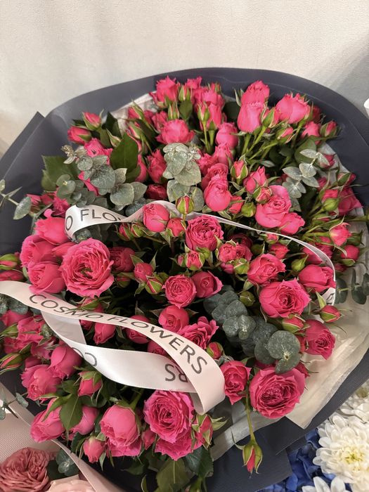 Цветы спрей розы