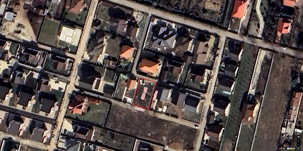 Teren intravilan de vanzare in Paulesti, 500 mp