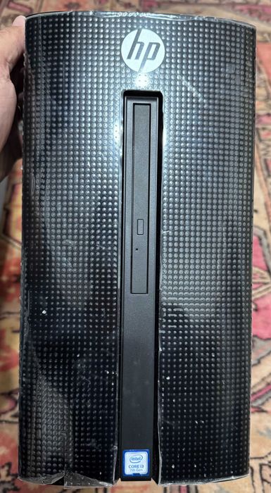 Desktop Hewlett Packard HP 460-p204nq, Intel i3-7100T la 3.40GHz, 4GB RAM, SSD 250GB
