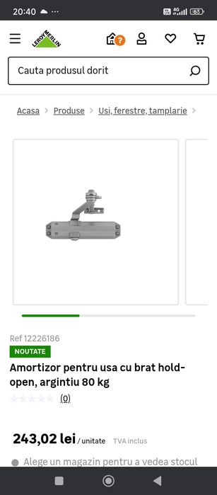 Vând amortizor ușă nou,sigilat