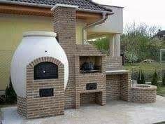 ЛЕТНИЕ КУХНИ. Барбекю. Мангал. Помпейская печь