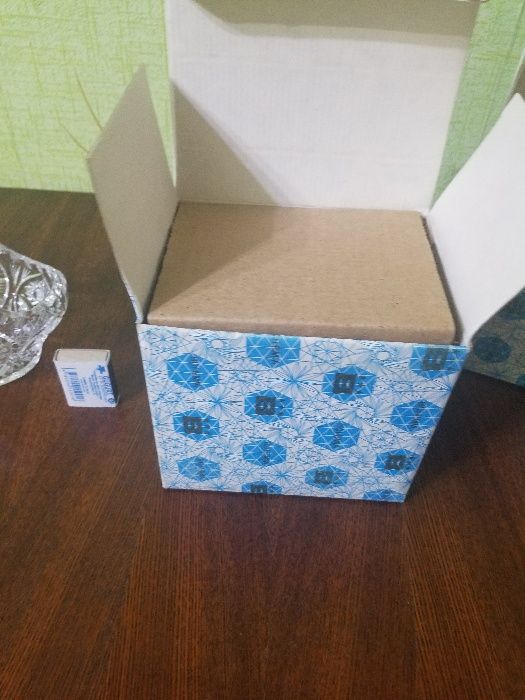 Хрустальные вазы "BOHEMIA", Чехия. В упаковке.