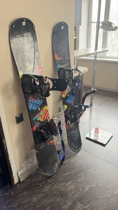 Сноуборд + ботинки
