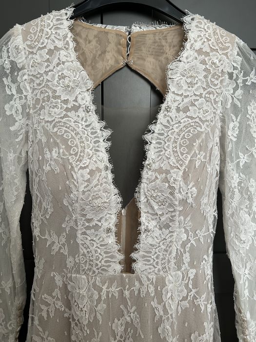 Rochie mireasa/nunta Ersa Atelier, dantela frantuzeasca