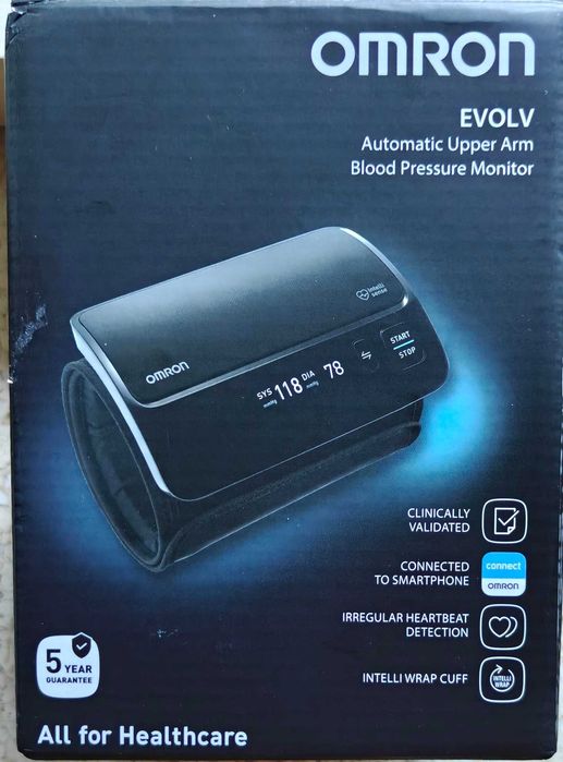 Апарат за кръвно налягане OMRON EVOLV чисто нов